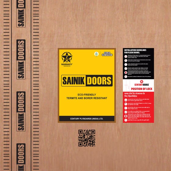 CenturyPly Sainik Doors board